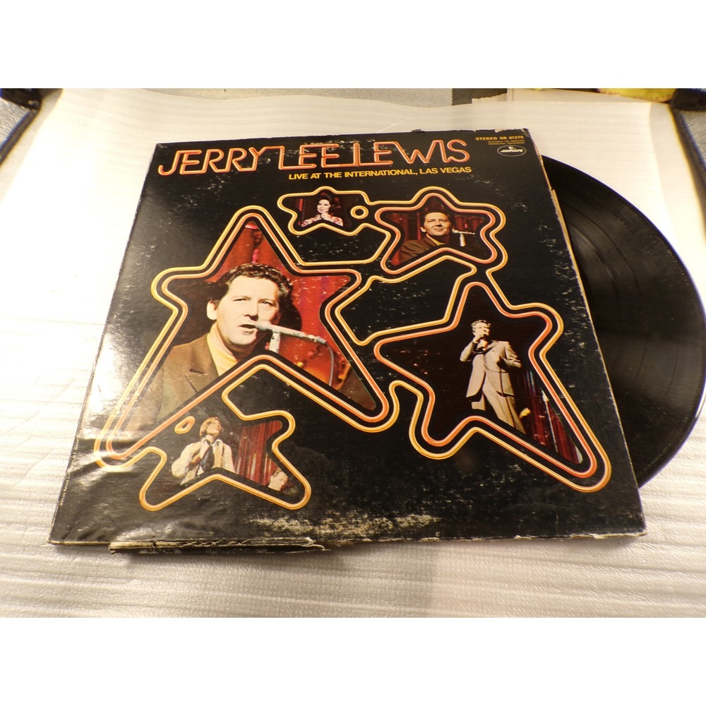 Jerry Lee Lewis Live at the International Las Vegas Vinyl LP Mercury SR 61278